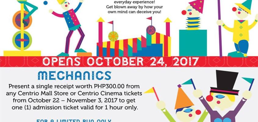 Centrio Mall Presents: Experiment Circus Halloween Science Circus