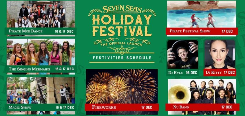 Have an Adventure-filled Weekend at Seven Seas Waterpark! Join their Holiday Festival and Official Launching