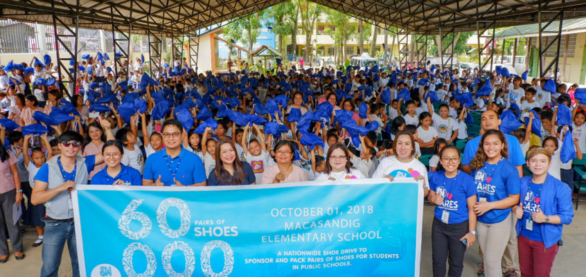 SM Celebrates 60th Anniversary by Giving Out 60K Shoes All Over Philippines