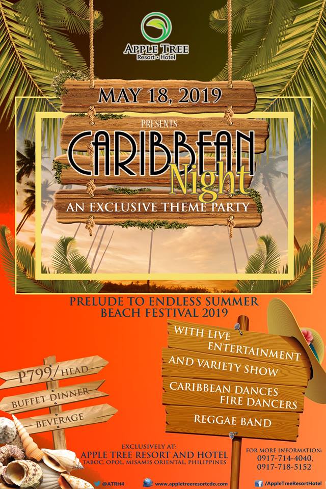 Apple Tree Resort & Hotel Presents: Caribbean Night – An Exclusive