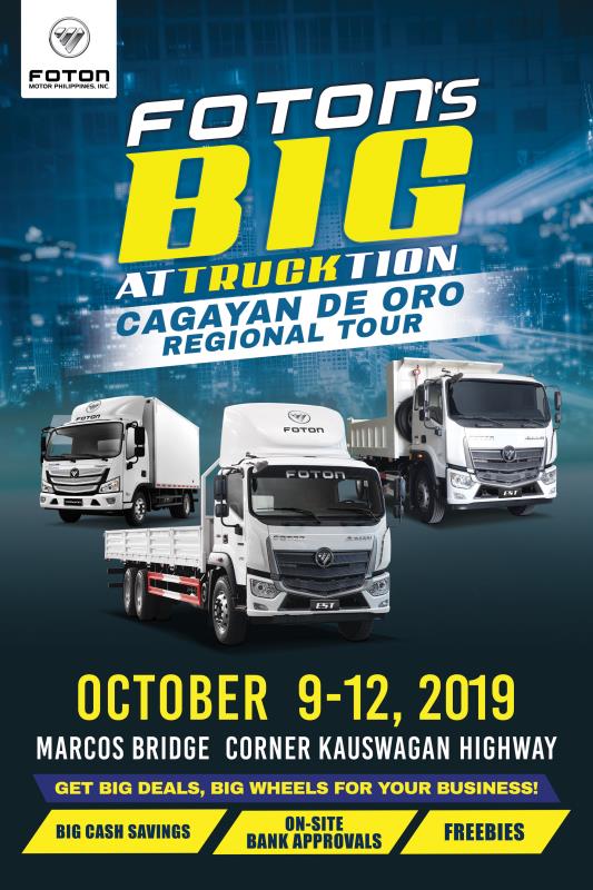 FOTON PH Holds BIGGEST “Truck Sale” in Mindanao