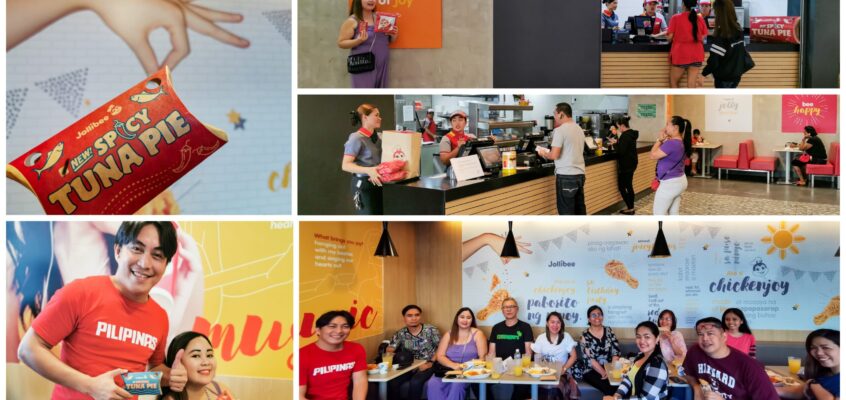 Jollibee Gaisano City Gets a Make Over and Launches New Product Spicy Tuna Pie