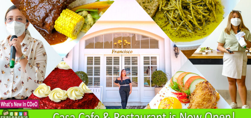 Casa de Canitoan Opens Casa Cafe & Restaurant – Your Little Gateway to Collective Flavors
