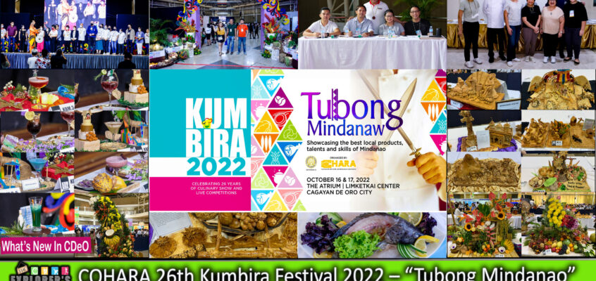 Kumbira 2022: A Grand Showcase of “Tubong Mindanaw” Culinary Skills, Talents and Products
