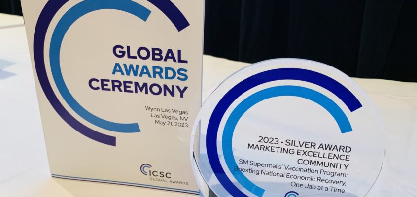 SM Wins ICSC MAXI Awards 2023 – Multi-mall Vaxx Program Gets Recognized in the Global Shopping Center Arena