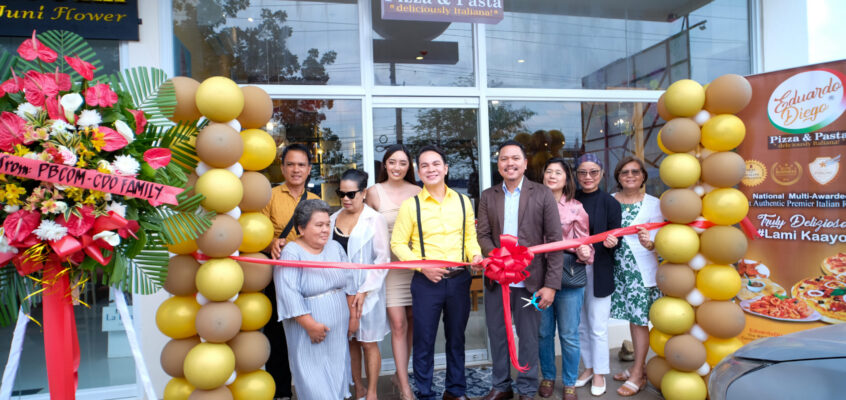 EduardoDiego Ristorante Celebrates Grand Opening of 3rd Branch at Uptown CDO with a Spectacular Celebration